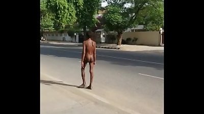 indian naked walking in public