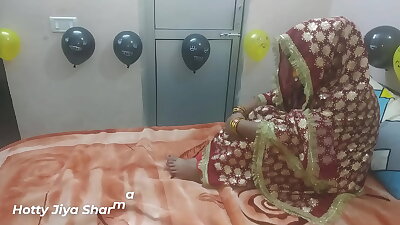 Jiya celebrating Halloween honeymoon in night l with clear hindi voice